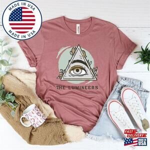 Retro The Lumineers Eye N Vine Shirt Unisex